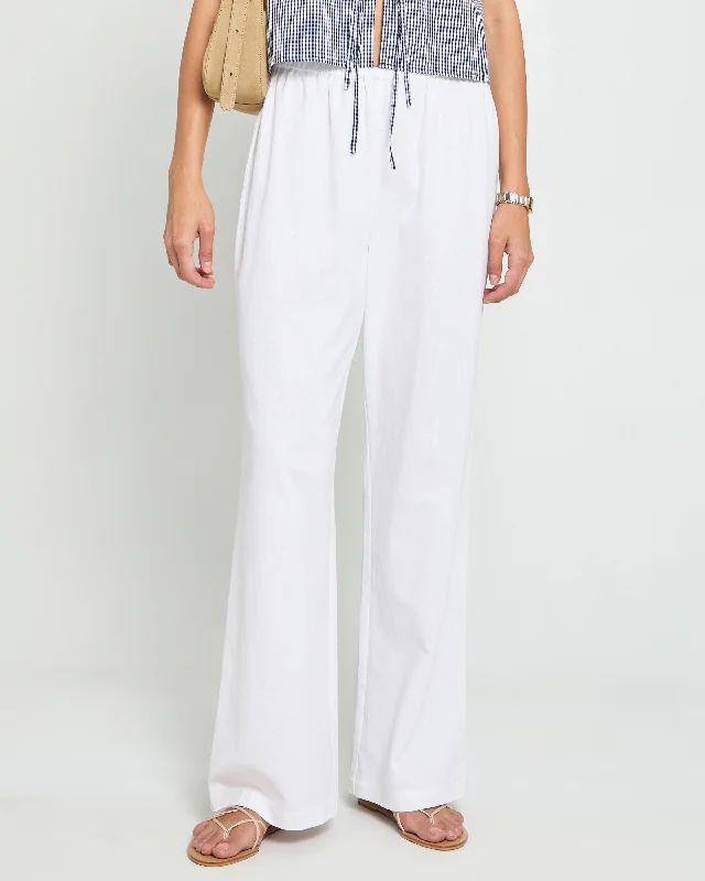 Women's Plus-Size Apparel Trendy Pulse Lil Linen Pant