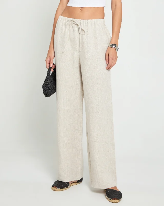 Women's Clothing For Travel Must-Have Style Discounts Paloma Linen Pant