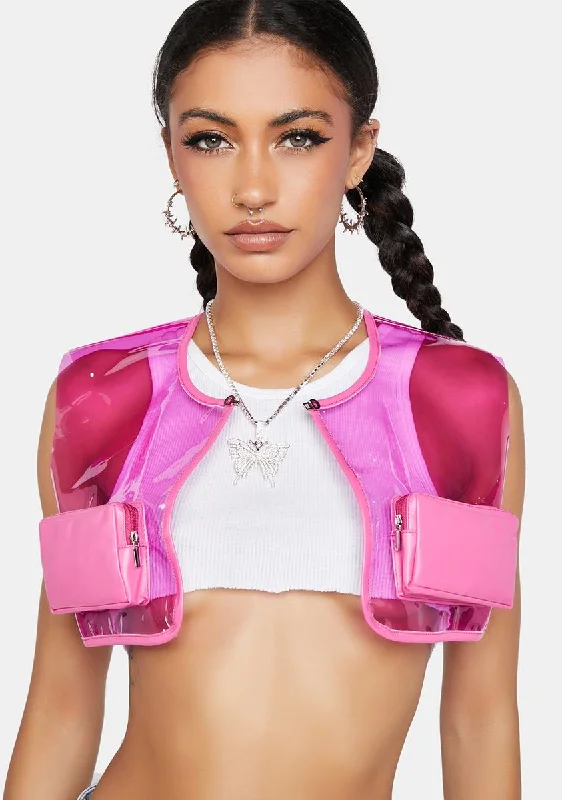 Women's Resort Attire Street Style Discounts Candy Kinetic Field Cargo Vest