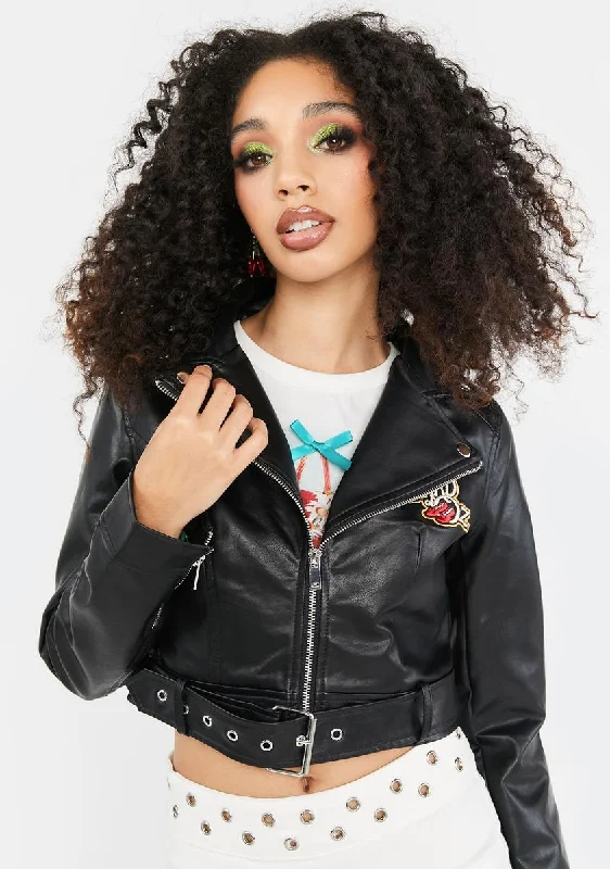 Women's Evening Apparel Don't Miss Out Finding Our Way Moto Jacket