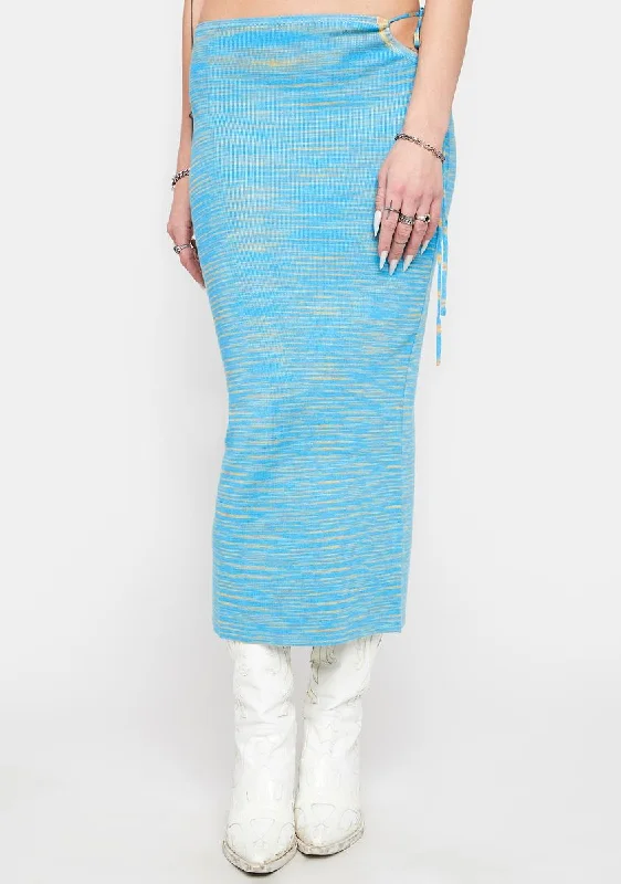 Women's Vintage-Inspired Clothing Popular Collection Sky Chasing The Sun Midi Skirt