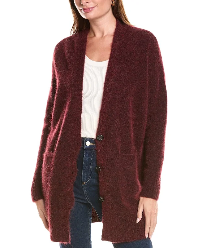 Women's Comfortable Lounge Attire Seasonal Clearance EILEEN FISHER Wool & Mohair-Blend Cardigan