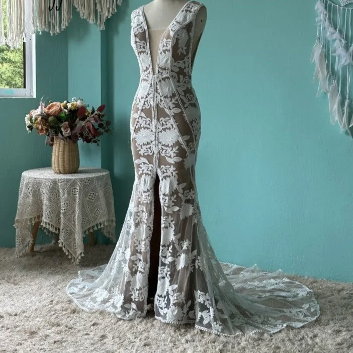 Women's Evening Apparel Flash Sale Now Boho Wedding Dress Collection