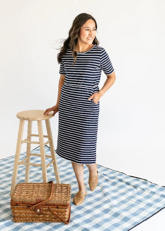 Navy Stripe