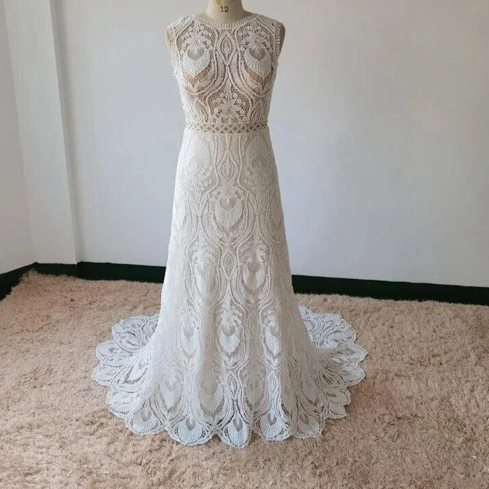 Women's Clothes And Apparel Shop Sales Chantilly Lace Bridal Gown