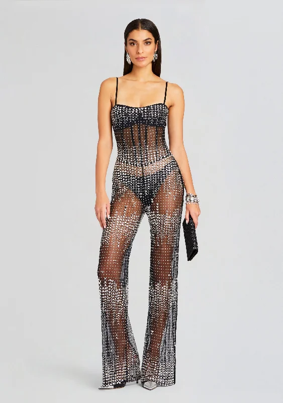 Affordable Fashion Clothing For Women Daily Deals Adelynne Sequin Jumpsuit