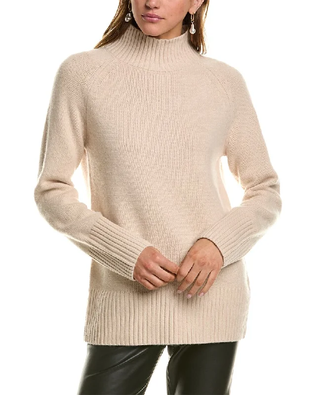 Women's Holiday Clothing Fashion-Forward Offers Reiss Gloria Wool & Cashmere-Blend Funnel Neck Sweater