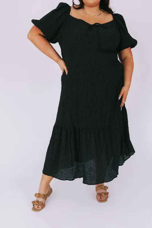 Women's Cozy Winter Attire Don't Miss Out PLUS SIZE - Give Me More Dress