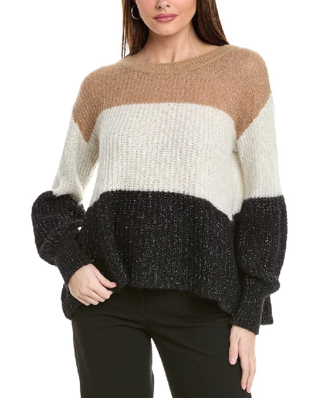 Women's Casual Apparel For Weekends Ride The Style Wave Hugo Boss Fuoline Alpaca-Blend Sweater