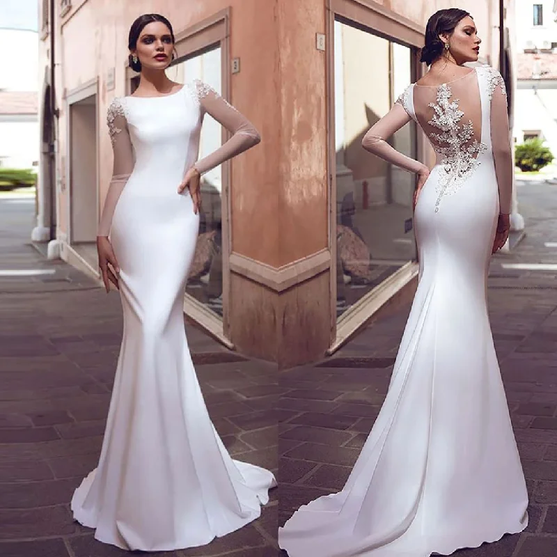 Fashion-Forward Women's Clothing Casual Fashion Breathtaking Mermaid Bridal Gown