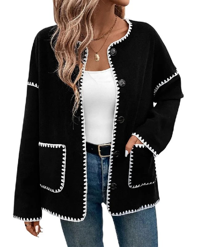 Women's Holiday Clothing Romantic Fashion Discounts Sarah Woodz Cardigan