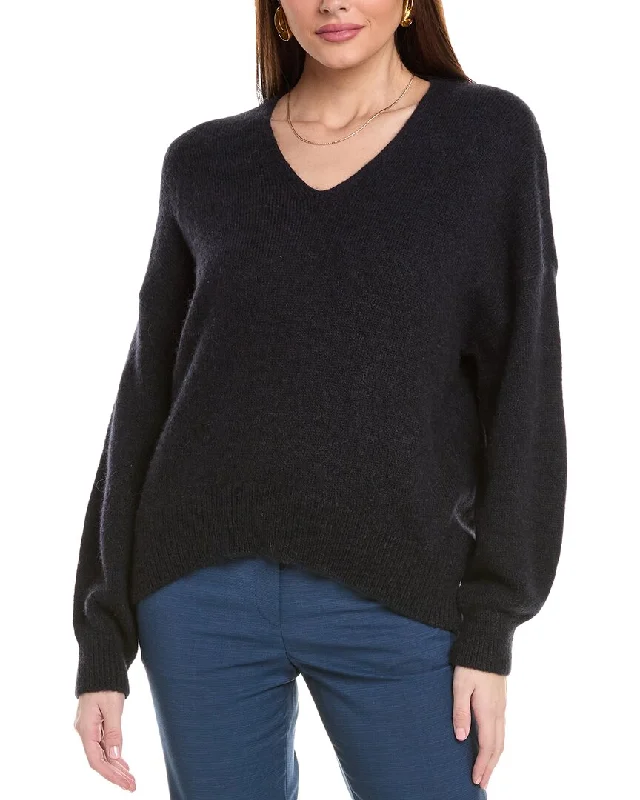 Women's Stylish Professional Apparel Effortless Style, Endless Impact Hugo Boss Fondianan Alpaca & Wool-Blend Sweater