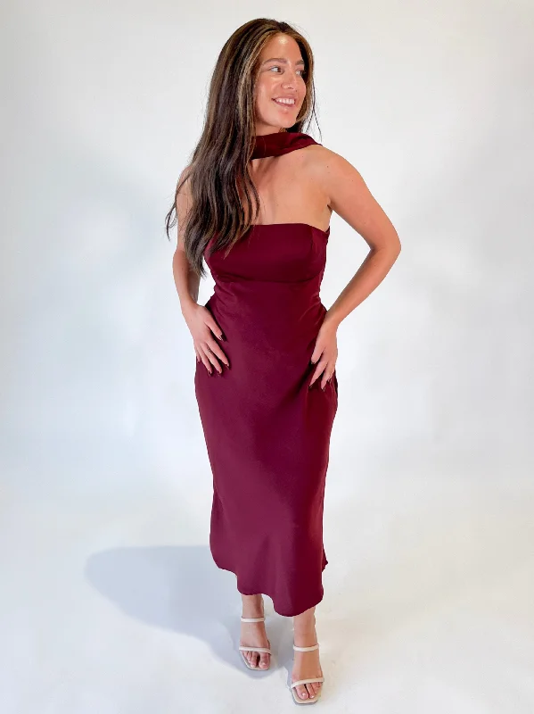 Plus-Size Women's Garments Budget-Friendly Fashion Falling Back In Love Dress