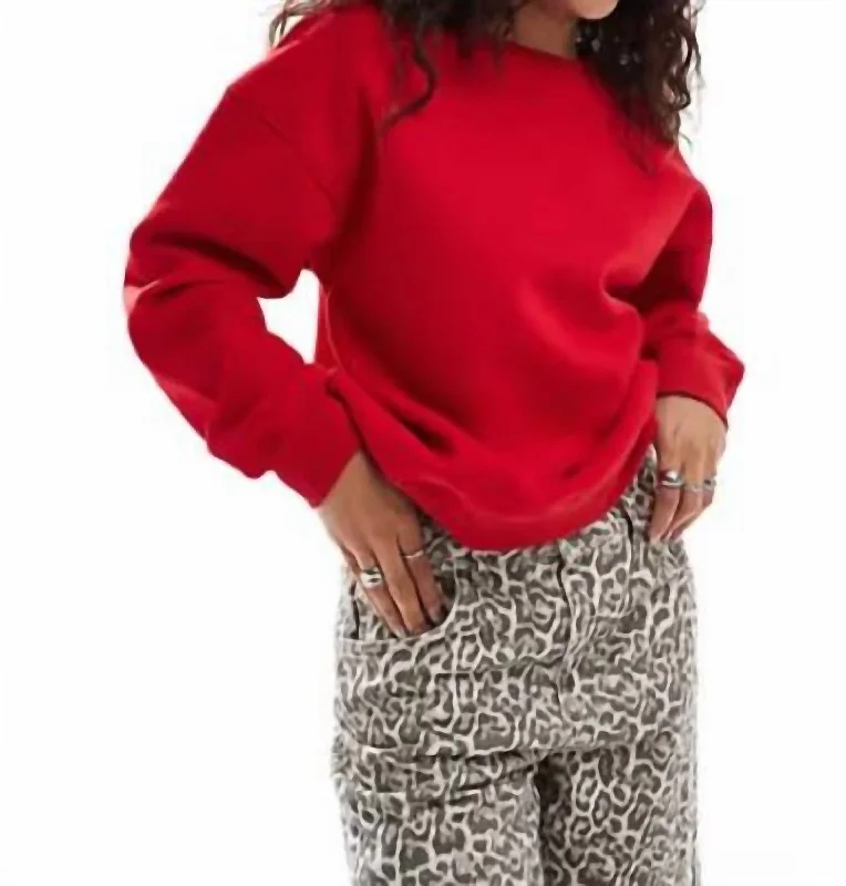 Women's Classic Outfit Exclusive Deals Online Be Kind Sweatshirt In Red