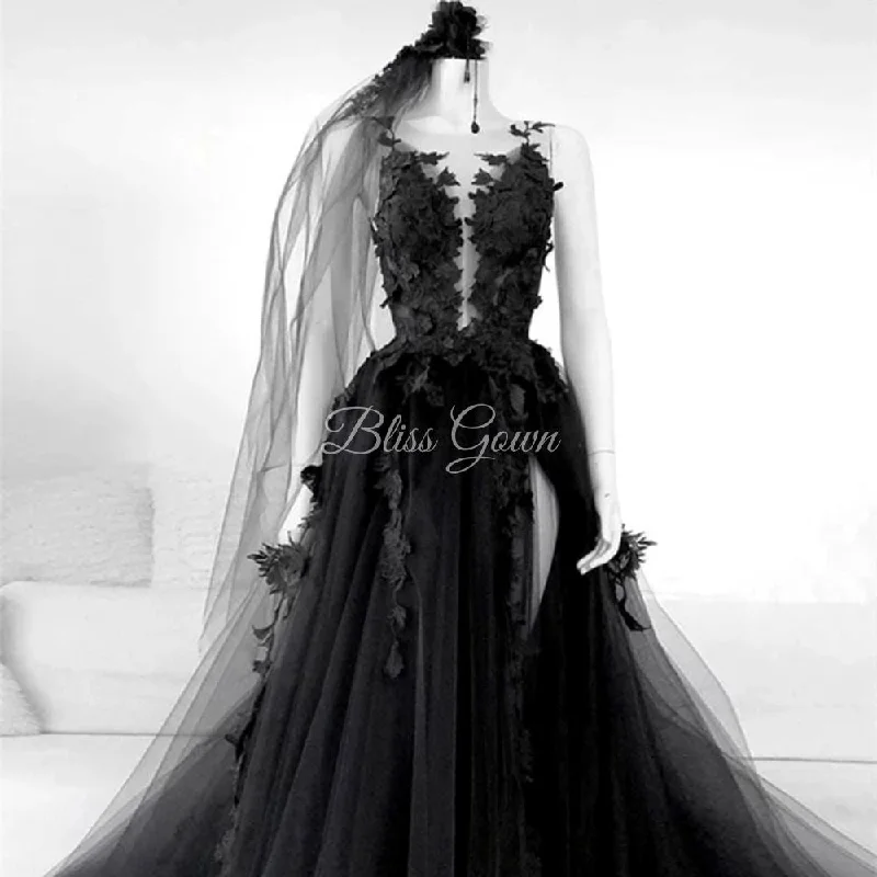 Women's Elegant Apparel Limited Stock, Big Sale Gothic A-Line Diva