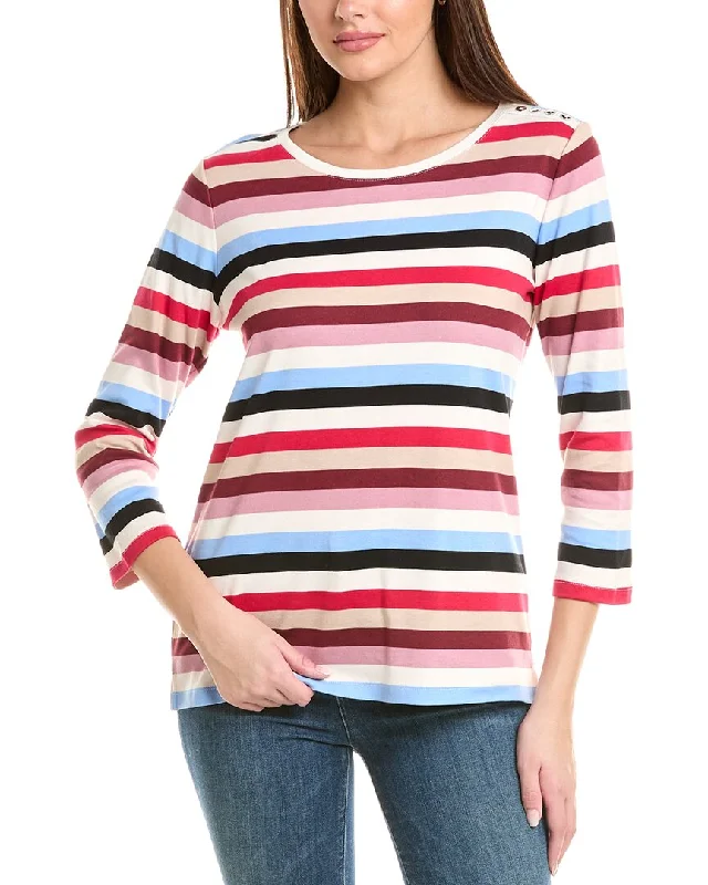 Premium Style Offers Jones New York Stripe Top