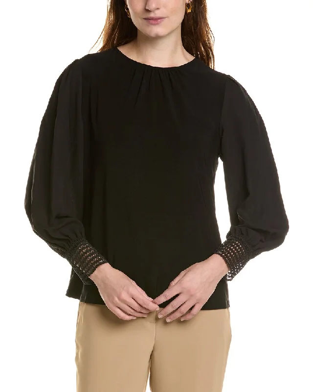 Season Offer Anne Klein Ruffle Top