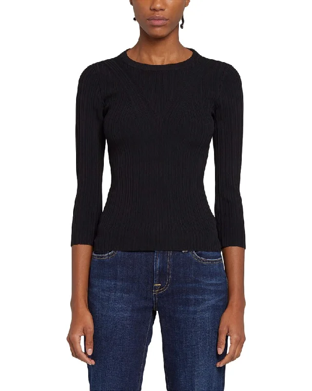 Sophisticated Style Offers 7 For All Mankind Detail Back Rib Top