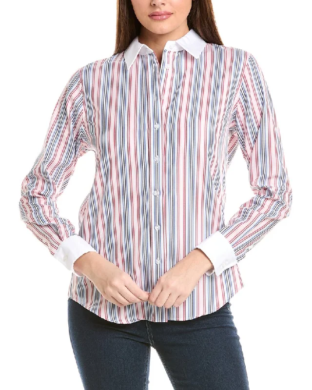 Classic Chic Deals Jones New York Oversized Shirt