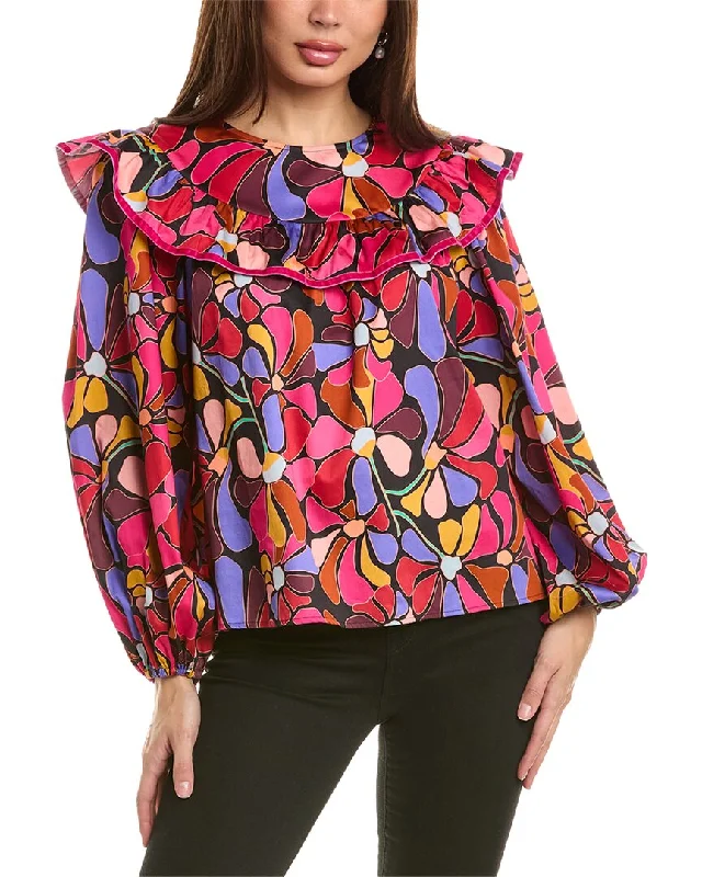 Limited-Time Offer CROSBY by Mollie Burch Francine Top