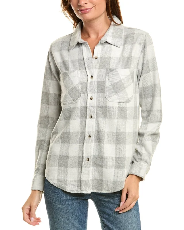 Vintage-Inspired Style Offers beachlunchlounge Sally Brushed Flannel Shirt