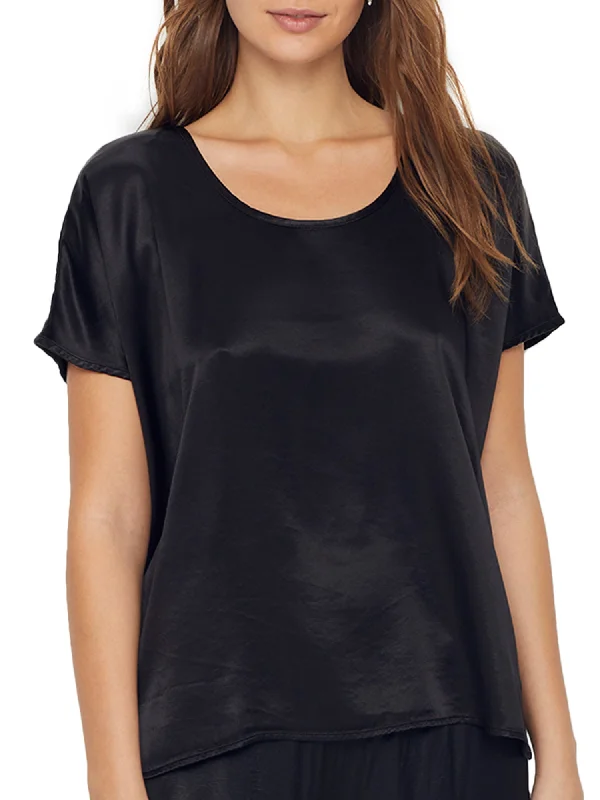 Style Revolution PJ Harlow Women's Roxxy Satin Lounge Top