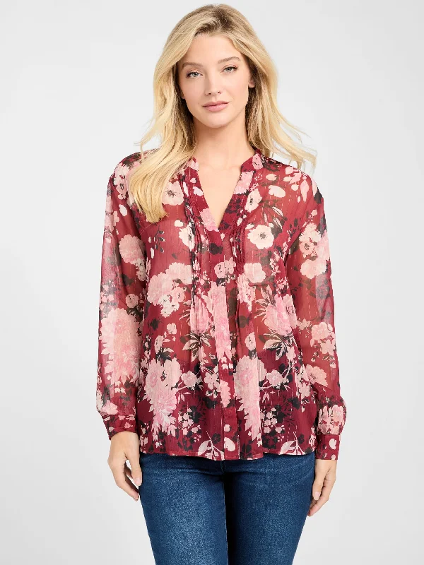 Classic Chic Deals Cluise Floral Shirt