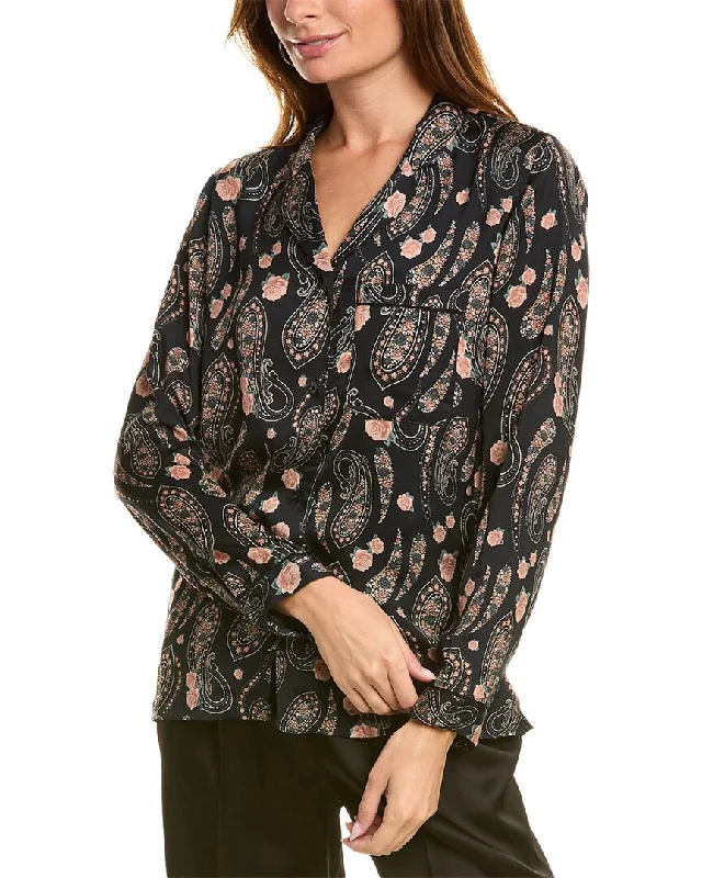 Budget-Friendly Fashion The Kooples Satin Shirt