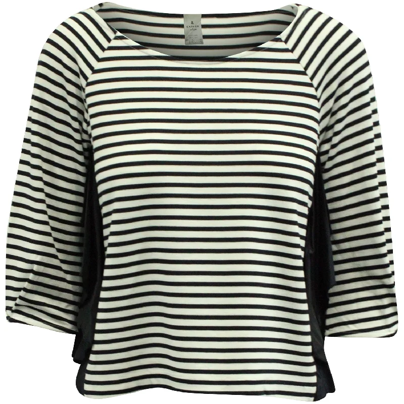 Glamorous Fashion Offers Lanvin Striped Top in Multicolor Rayon