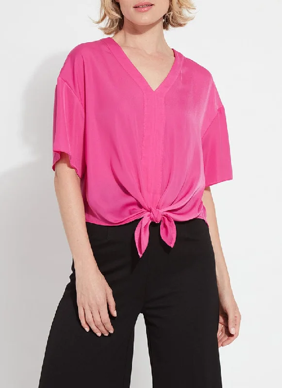 Bold Fashion Sales Cleo Tie Up Top