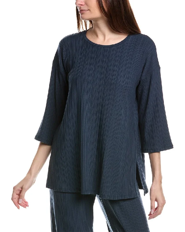 Clearance Sale, All Cheap EILEEN FISHER Variegated Rib Top