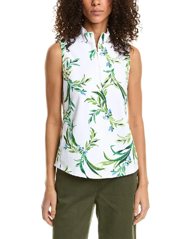 Snag Fabulous Fashion Bargains Tommy Bahama Aubrey Floral Glow Mock Top