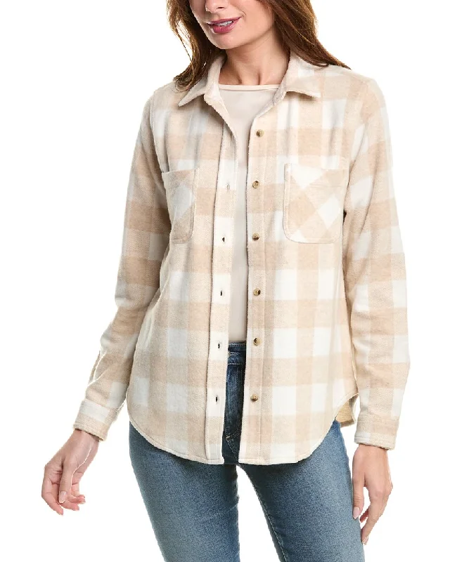 Additional Time-Limited Offers beachlunchlounge Sally Brushed Flannel Shirt