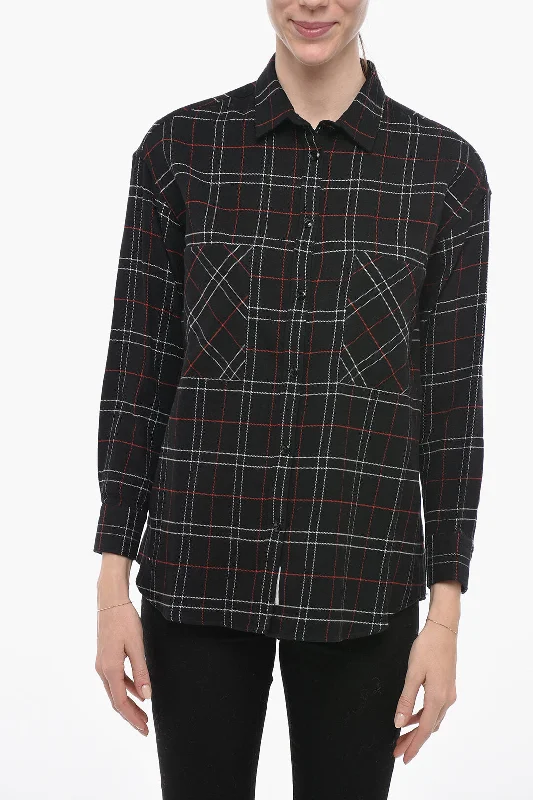 Trendy Women's Wear Collection Woolrich Tartan FLANNEL Shirt