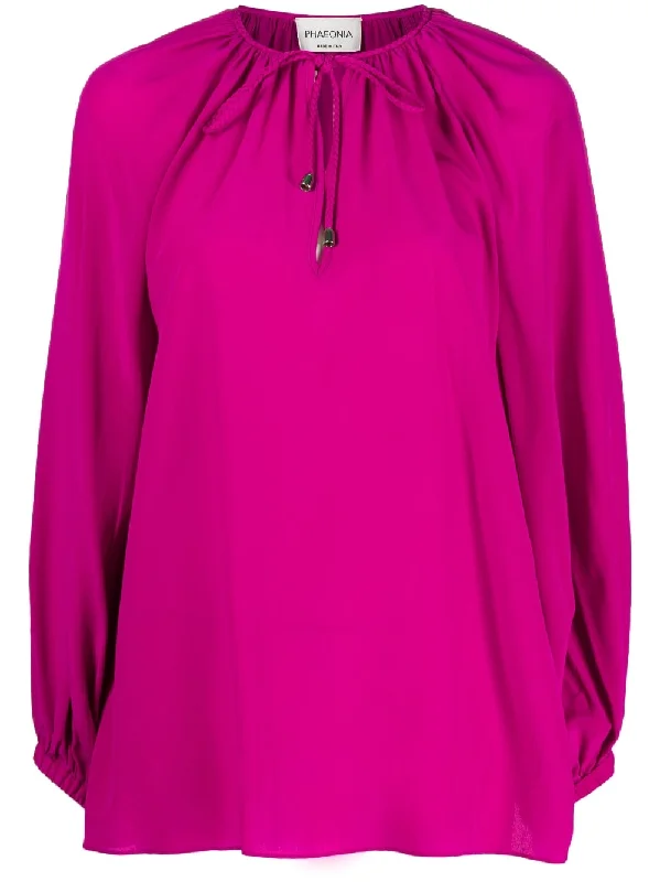 Fashion-Forward Phaeonia Women's Top pink