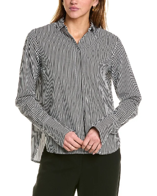 Shop The Hottest Deals THEO The Label Larisa Striped Shirt