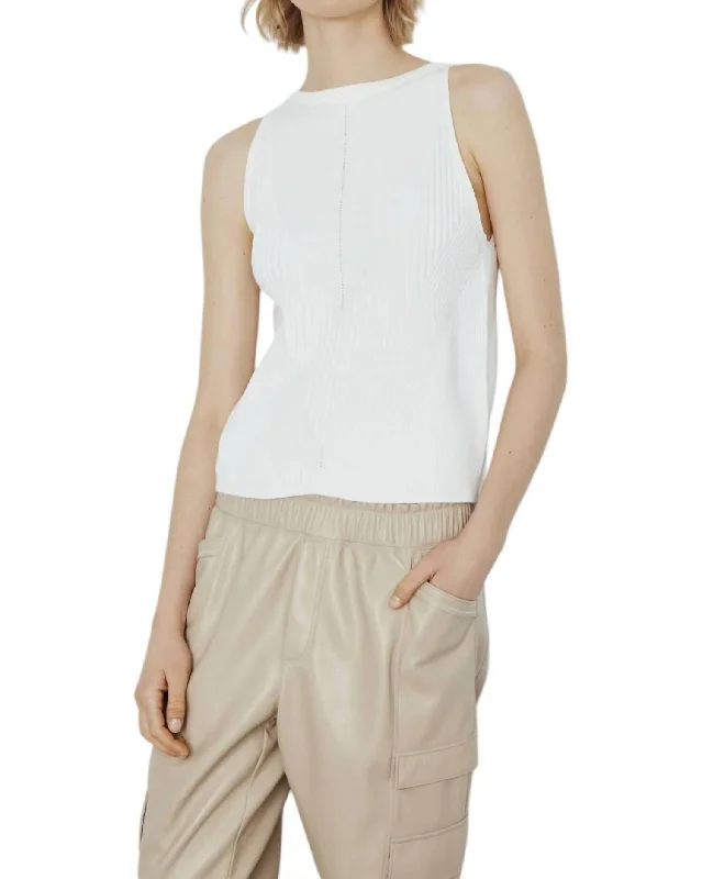 Playful Fashion Offers Aiden Top In Off White