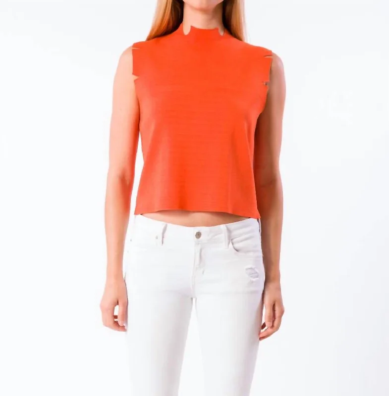 Explore What's New Coral Betty Top In Orange