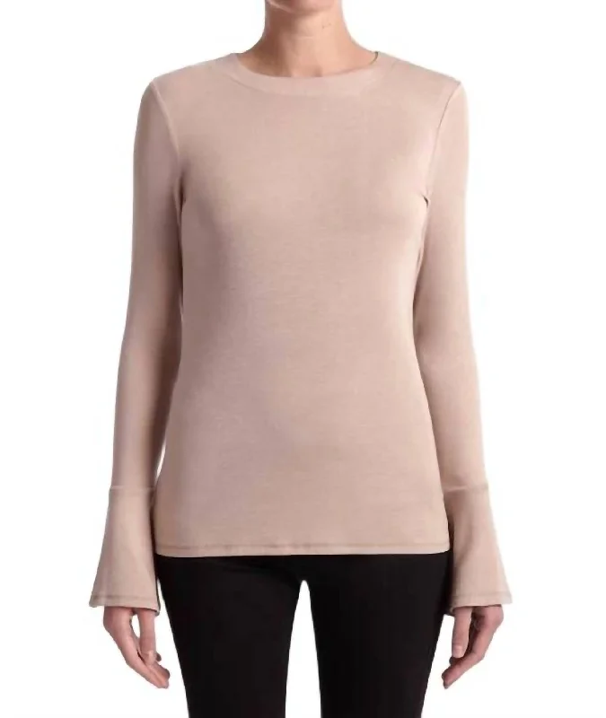 Seize Bargains Polaris Top In Beige