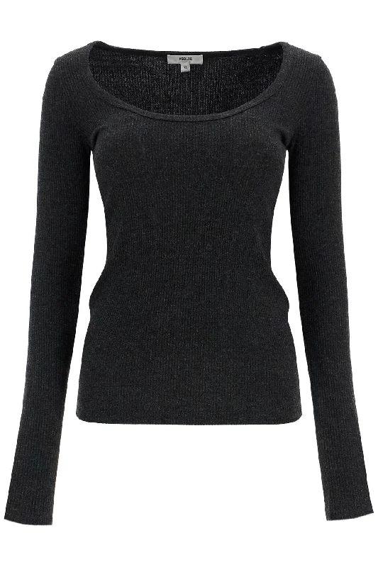 Exclusive Sale Ae Women's Fitted Top With Deep Neckline