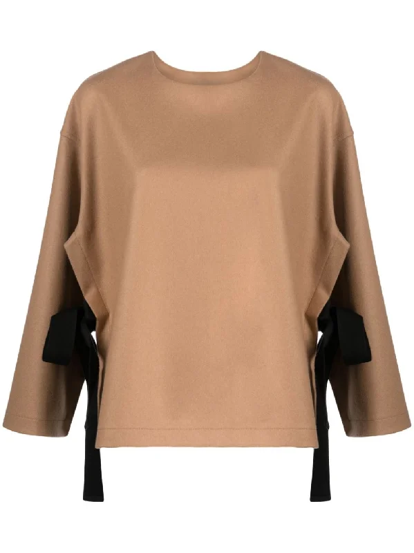 New Season Fashion Preview Erika Cavallini Semi-Couture Women's Top Camel