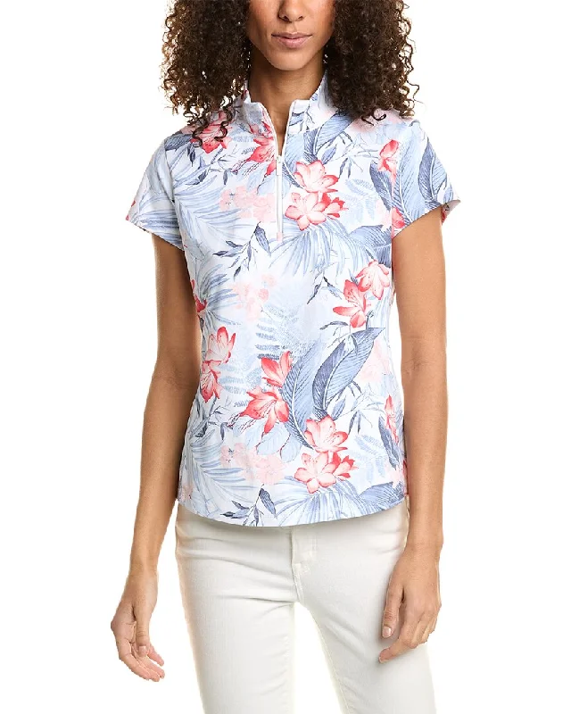 Save Big Tommy Bahama Aubrey Delicate Flora Mock Top