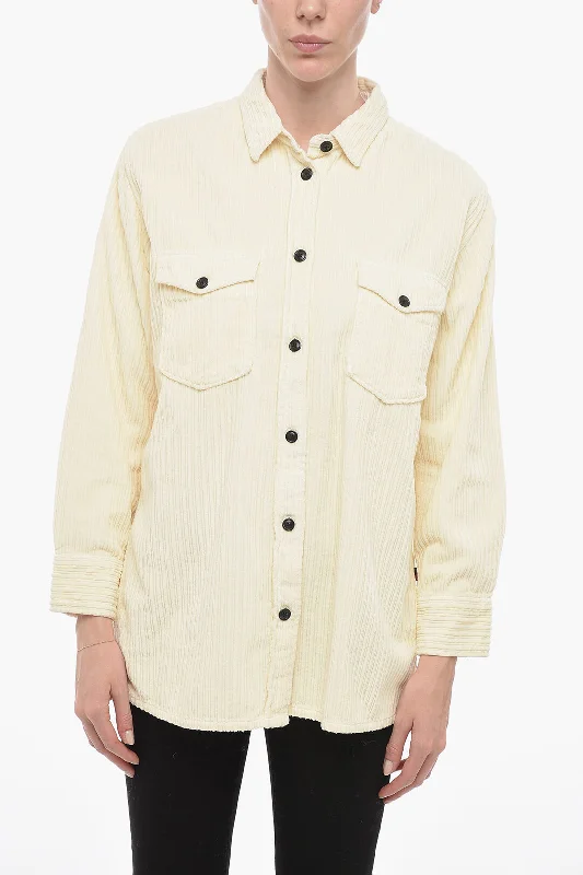 Effortless Style, Endless Impact Woolrich Corduroy Saharan Shirt