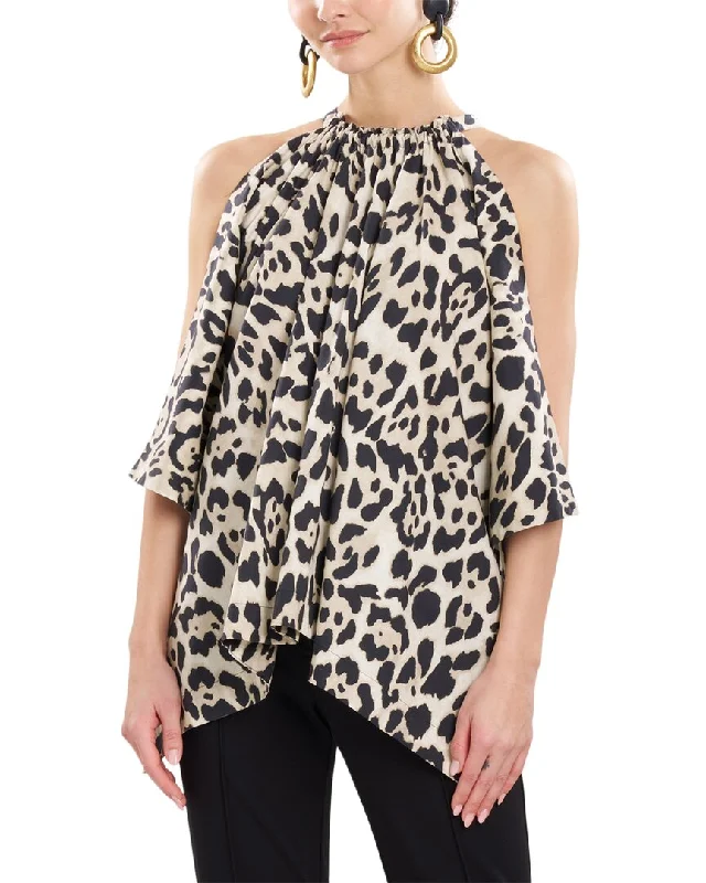 Evening Elegance Natori Jaguar Handkerchief Top