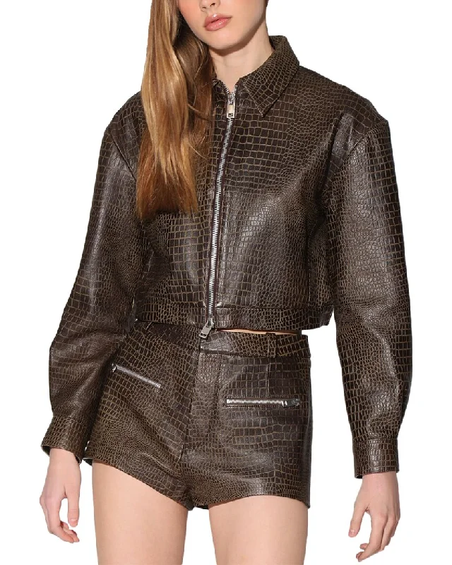 Summer Fashion Walter Baker Julie Leather Short