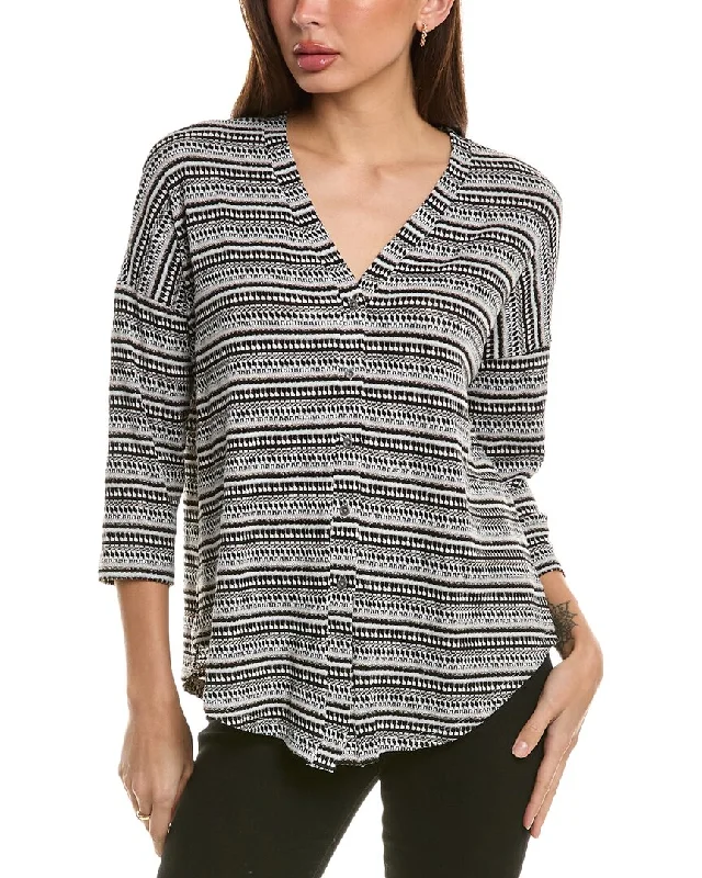 Seasonal Trends Bobeau 3/4-Sleeve Top