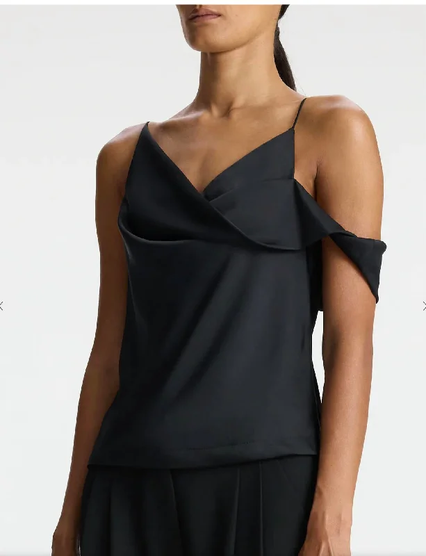 Athleisure Style Sale Ramona Top In Black