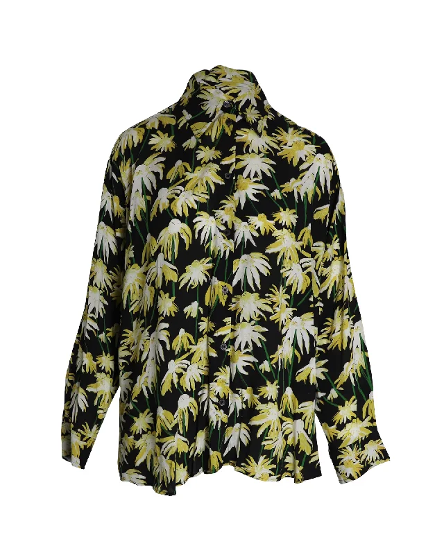 Best-Sellers Loewe Daisy-Print Shirt in Floral Print Viscose