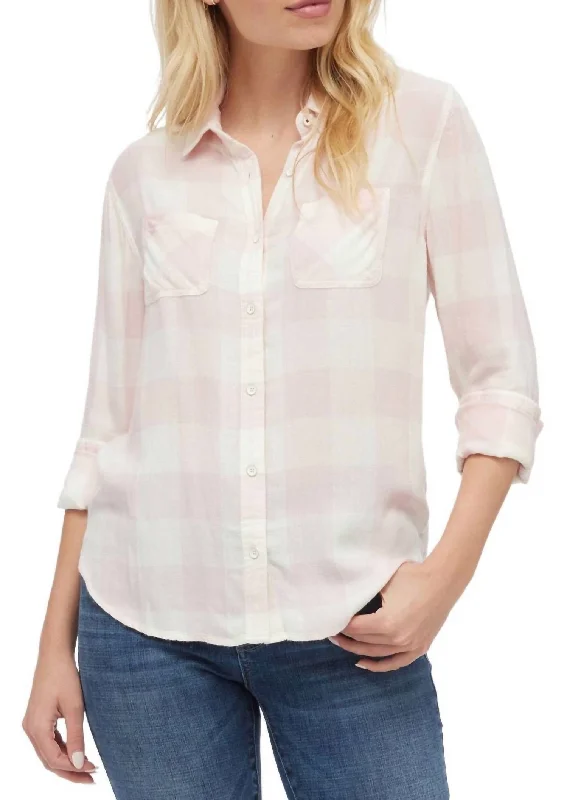 Contemporary Casual Deals Chloe Shirt In Cream/pink