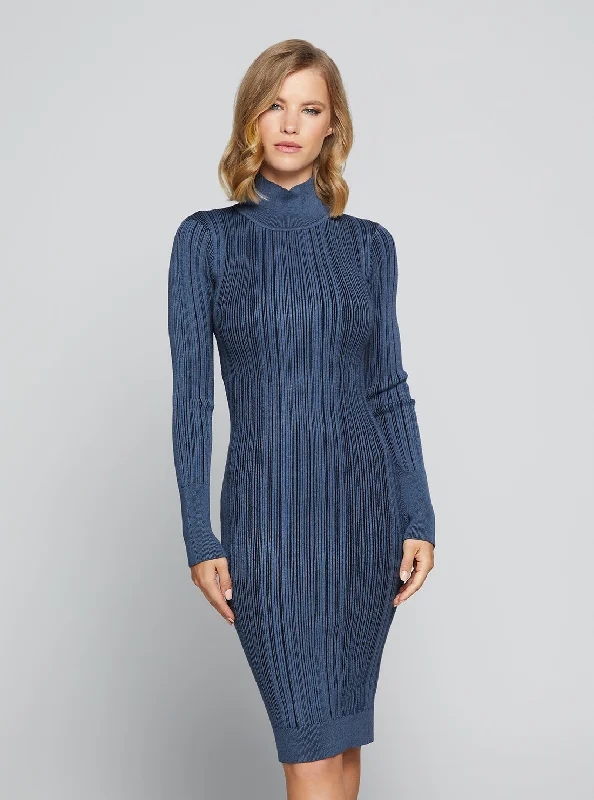 Stylish Clothes For Women Winter Warehouse Sale Eco Sea Blue Colette Midi Dress